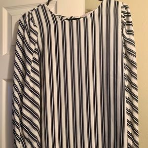 LOFT striped blouse
